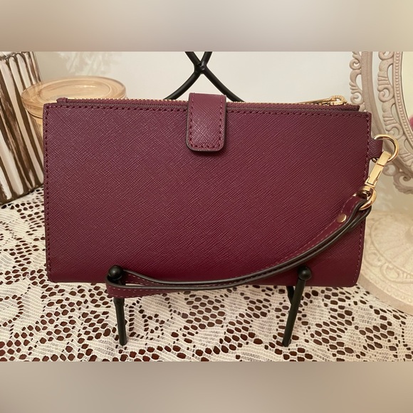 Michael Kors Plum Wristlet